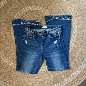 Flying Monkey Mid-Rise Flare Stretch Jean Size 30